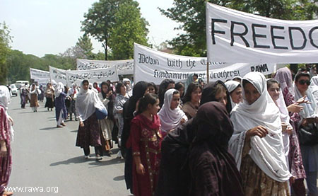 More than 500 women and girls participated in the rally