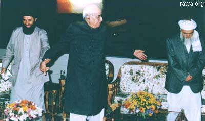 Rabbani, Gulbuddin with their Pakistani father