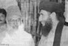 Gulbuddin Hekmatyar with god-father