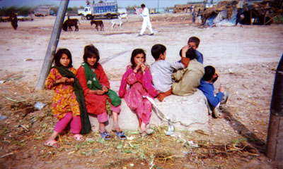 Afghan children in Islamabad