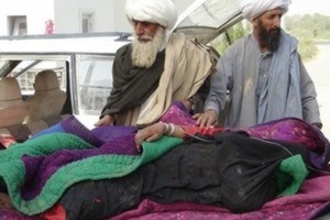 Victim of Musa Qala bombing