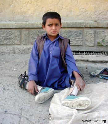 Beggar in Kabul
