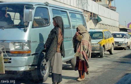 RAWA photo from Kabul, Jan.2005