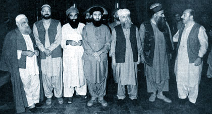 So-called leaders of Islamic groups in Afghanistan.