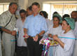 Steve Penners and Dr Leo Lagasse American supporters of RAWA inaugurated the hospital.