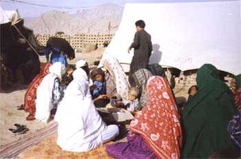 A Mobile team of Malalai Hospital