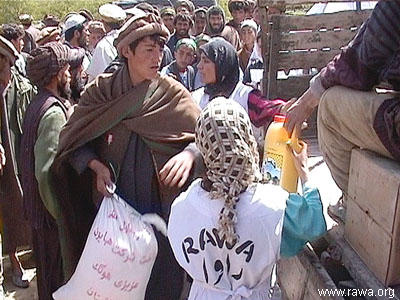 Earthquake victims in Nahrin - North Afghanistan
