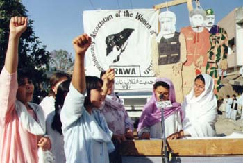 RAWA protest rally