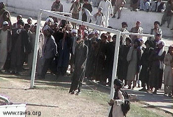 Execution under the Taliban in 2000
