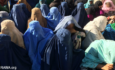 RAWA establishes literacy courses for women in eastern Afghanistan