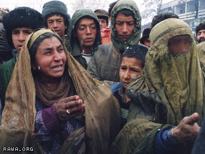 Kabul under Jehadi rule on March 3, 1994