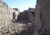One of 6 houses in Qala-e-Wakel that were destroyed by a US missile. (October 14, 2001)