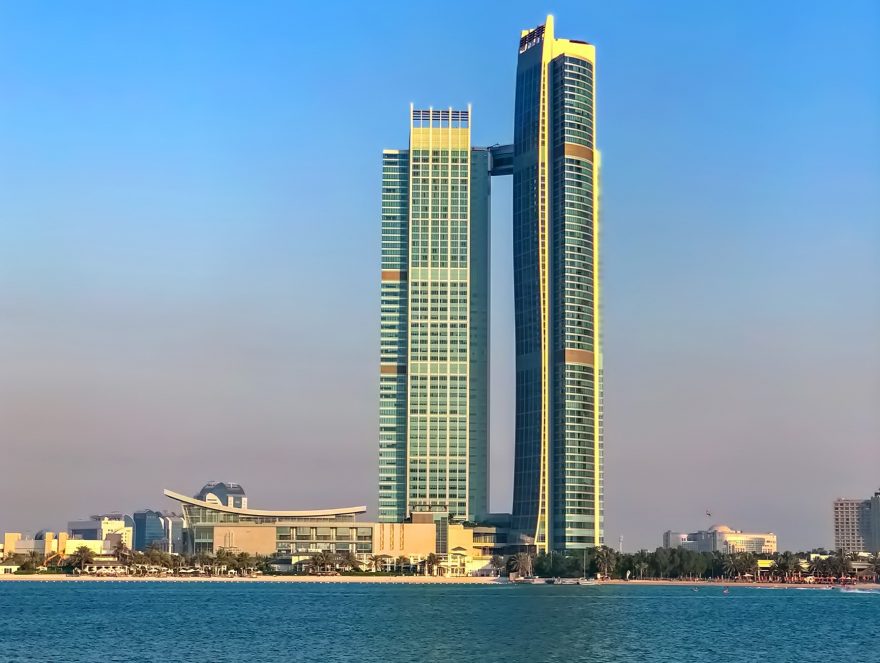 St Regis five star hotel in Abu Dhabi where the former Aghan president Ashraf Ghani temporarily resided with his wife.