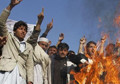Afghans hold anti-US demonstration