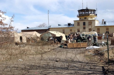 Bagram Air Base in Afghanistan