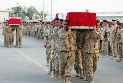 Canadian troops killed in Afghanistan