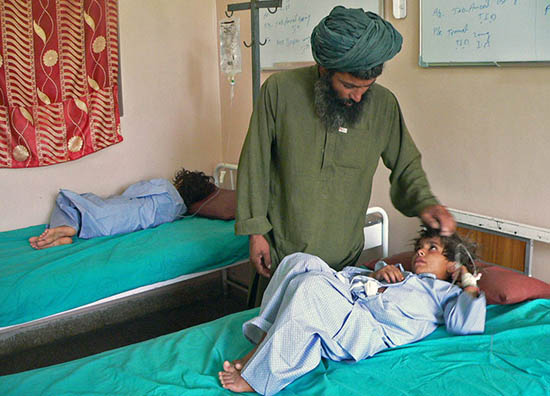 NATO child victims in Helmand