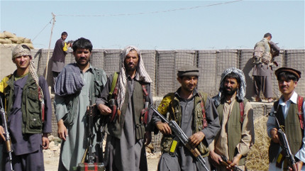 CIP militia in Afghanistan, one of a large number of unofficial armed groups