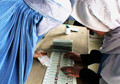 Polling records appear to back fraud allegations in Afghanistan presidential election