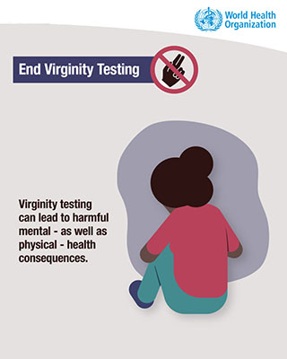 End virginity testing by WHO
