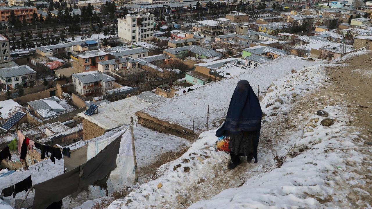 At least 78 people have died in freezing conditions in Afghanistan in the last nine days
