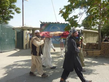A NATO airstrike killed at least 13 civilians, mostly women and children, in the Doa Manda district of southeastern Khost province