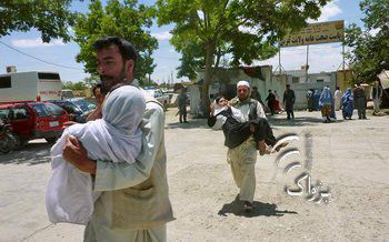 Girls poisoned in Ghazni being taken to hospital