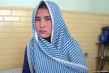Sabera Afghan girl who was lashed in public for having illicit relations with a boy