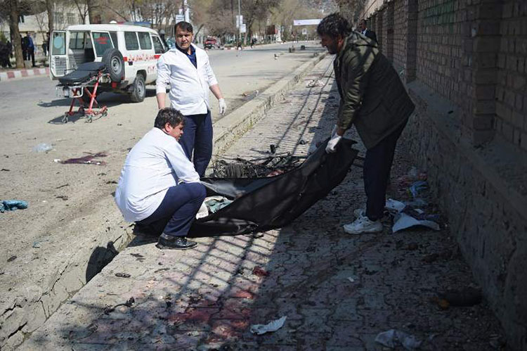 Sakhi shrine attack on Nawroz March 21 2018 in Kabul