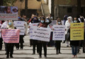 Solidarity Party of Afghanistan protests against recent bloodshed by Taliban (PHOTOS)