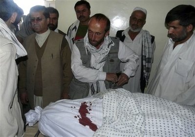 Dead body of Sultan Munadi