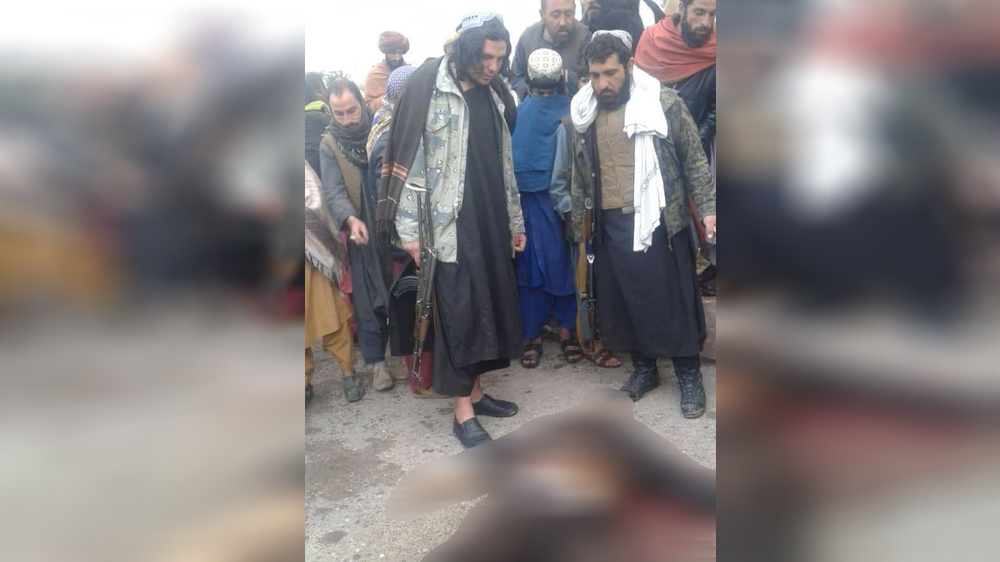 Taliban public hanging in Herat
