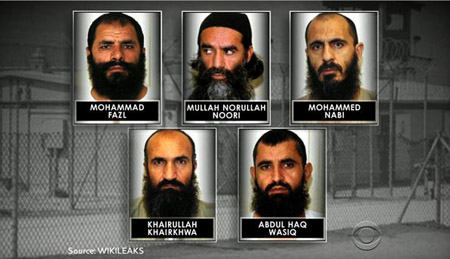 The top Taliban commanders freed from Guantanamo by the Obama administration in exchange for America’s last prisoner of war in Afghanistan