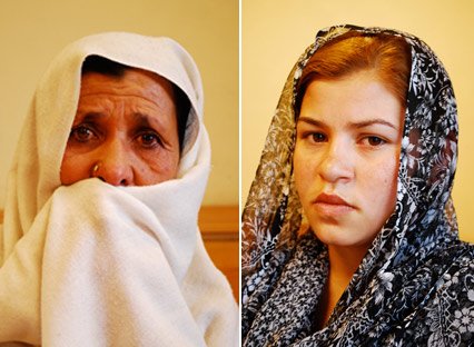 Prisoners in Kabul women prison