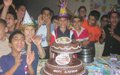 Birthday party in a RAWA orphanage