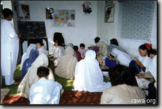 RAWA literacy course