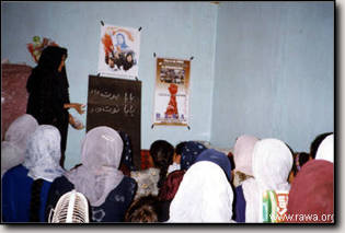RAWA literacy course