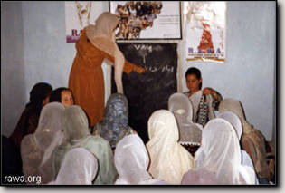 RAWA literacy course