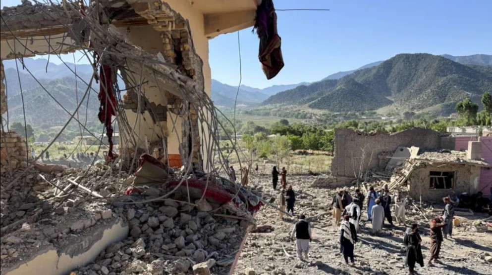 Pakistan Strikes Village